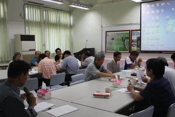 104學年度第一學期院務會議圖片