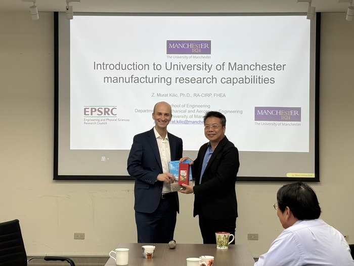 2025.12.09英國曼徹斯特大學機械與航太工程學系Dr. Zekai Murat Kilic來訪圖片