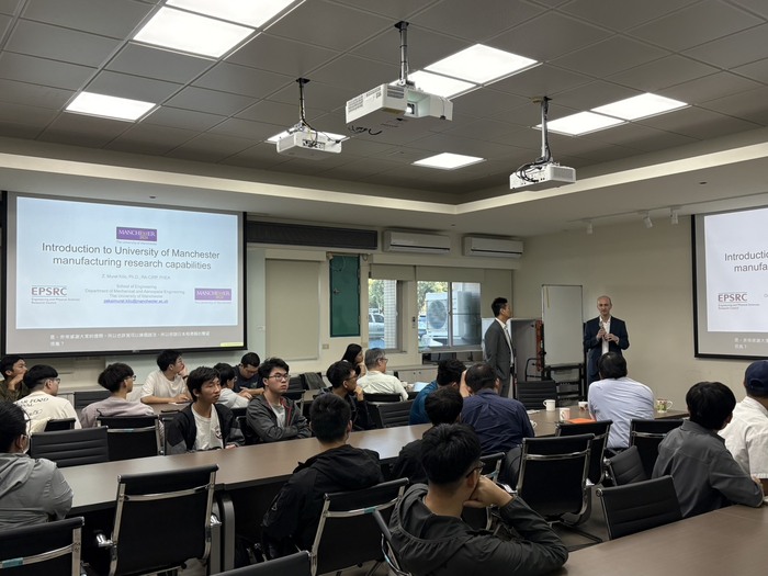 2025.12.09英國曼徹斯特大學機械與航太工程學系Dr. Zekai Murat Kilic來訪圖片