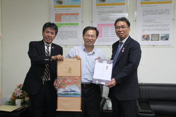 104年度日本群馬縣桐生市市長等產官學代表來訪圖片
