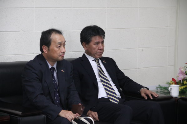 104年度日本群馬縣桐生市市長等產官學代表來訪圖片