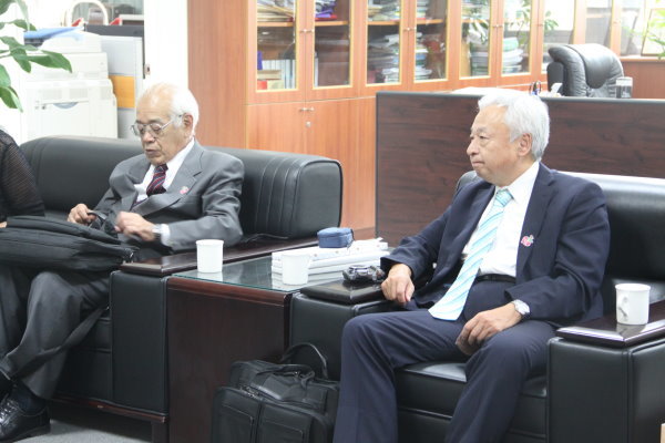 104年度日本群馬縣桐生市市長等產官學代表來訪圖片