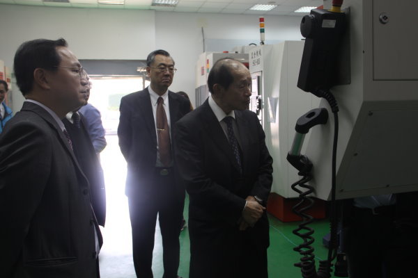 大同公司董事長與大同大學副校長等一行人蒞院參訪圖片