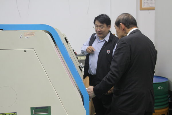 大同公司董事長與大同大學副校長等一行人蒞院參訪圖片