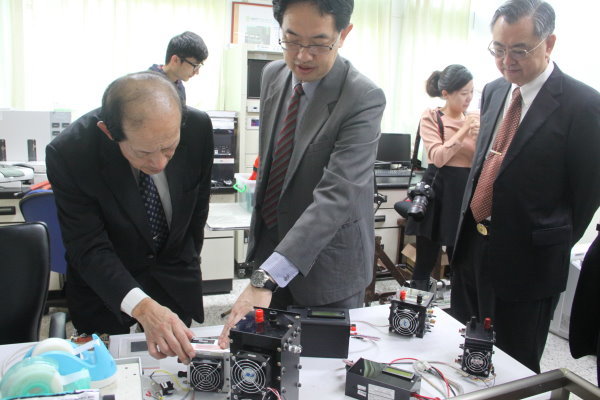 大同公司董事長與大同大學副校長等一行人蒞院參訪圖片