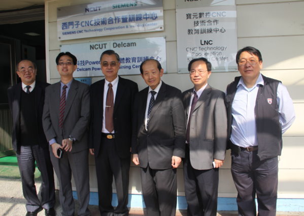 大同公司董事長與大同大學副校長等一行人蒞院參訪圖片