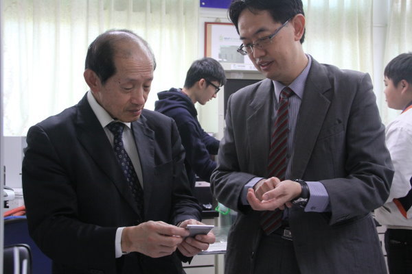 大同公司董事長與大同大學副校長等一行人蒞院參訪圖片