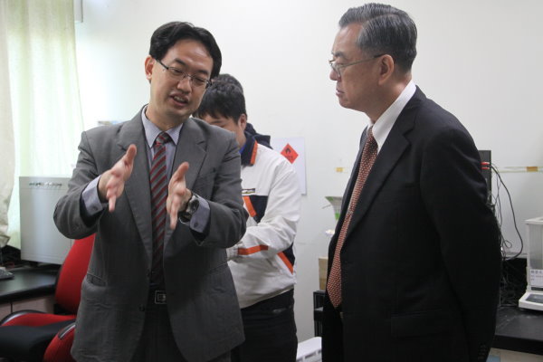 大同公司董事長與大同大學副校長等一行人蒞院參訪圖片