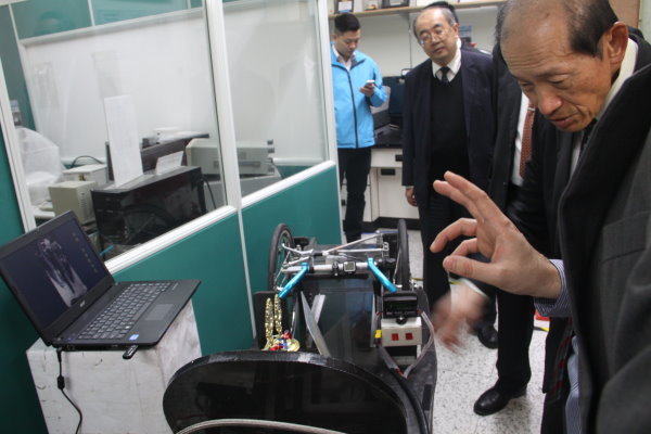 大同公司董事長與大同大學副校長等一行人蒞院參訪圖片