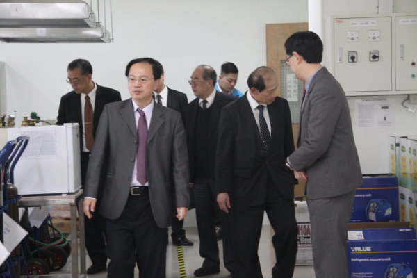 大同公司董事長與大同大學副校長等一行人蒞院參訪圖片