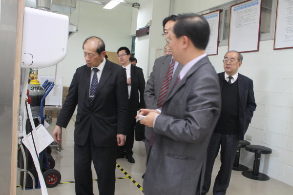 大同公司董事長與大同大學副校長等一行人蒞院參訪圖片