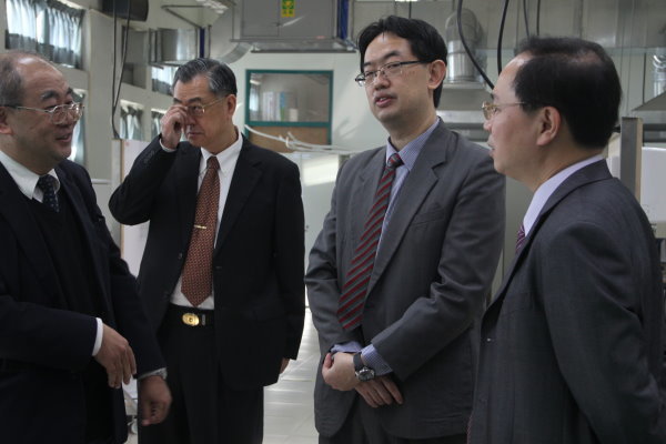 大同公司董事長與大同大學副校長等一行人蒞院參訪圖片