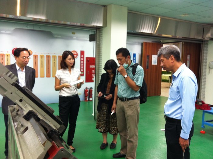 103年印尼Bandung State Polytechnic至校2週交換教師教學觀摩圖片