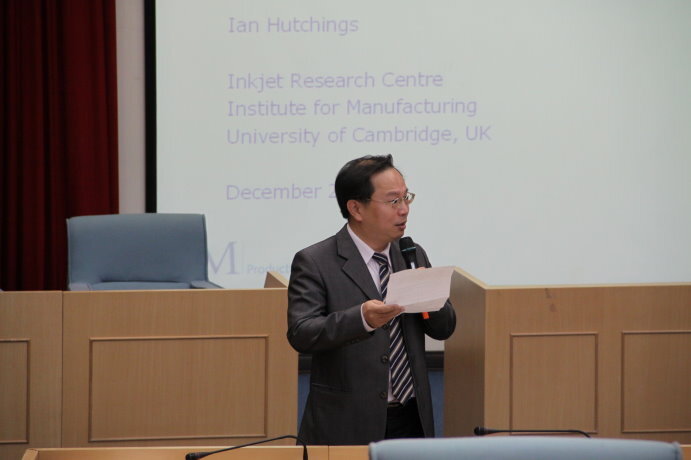 102年度英國劍橋大學 Lan Michael Hutchings 教授來訪圖片
