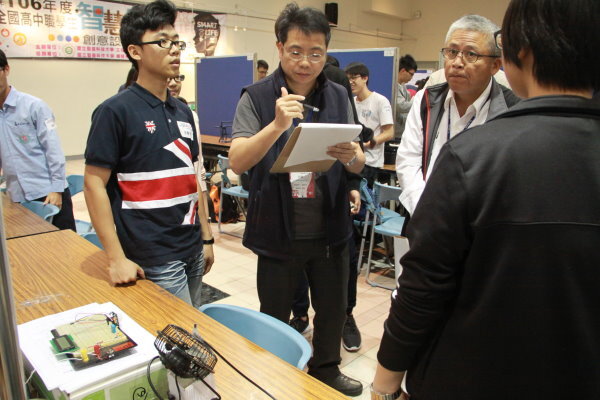 106年全國高中職智慧生活創意設計競賽圖片