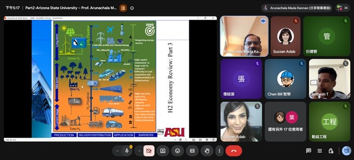 2026.07.31工程學院Arizona State University – Prof. Arunachala Mada Kannan論文撰寫線上專題講座圖片