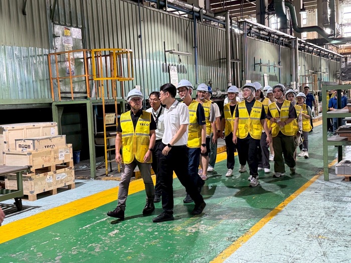 114.08.01院長率師生參訪東元電機觀音廠圖片