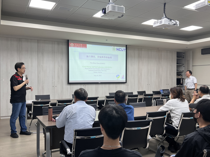 成大航空太空工程系特聘教授暨本院兼任講座教授陳維新教授蒞校分享圖片